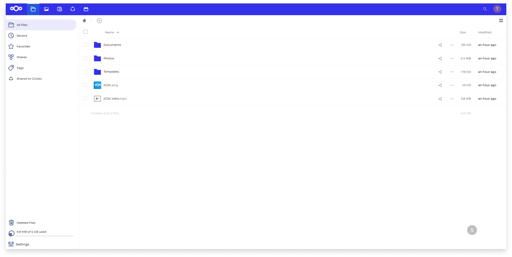Disk interface